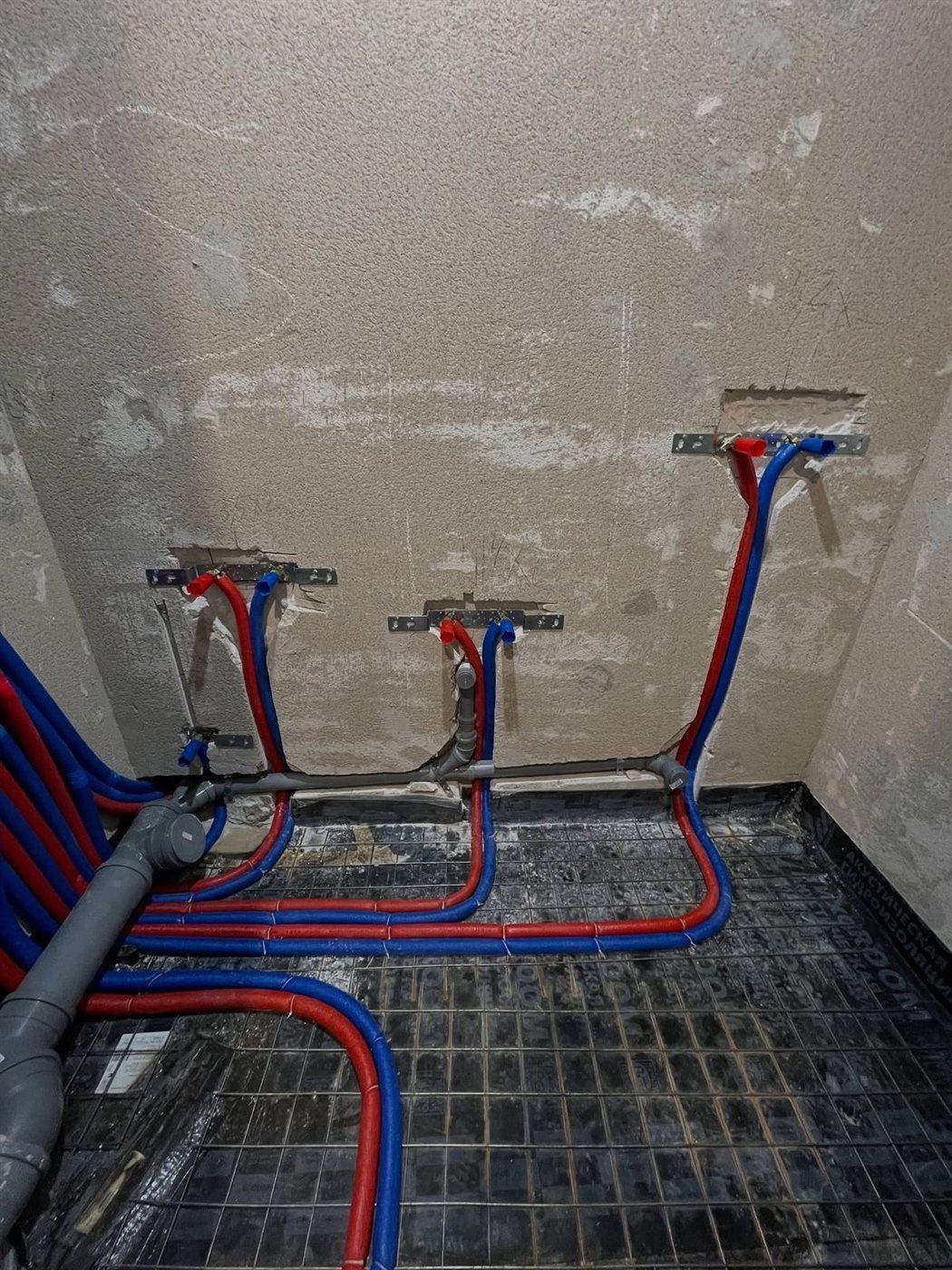 Трассы под стяжку